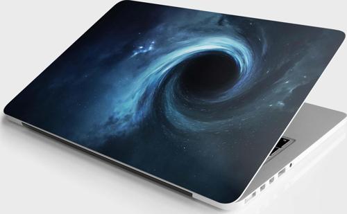 Laptop Sticker Bilgisayar Notebook Pc Kaplama Etiketi Karadelik Uzay