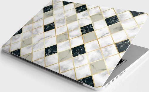 Laptop Sticker Bilgisayar Notebook Pc Kaplama Etiketi Mermer Desen