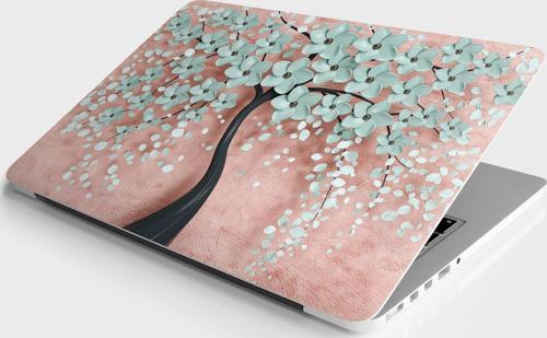 Laptop Sticker Bilgisayar Notebook Pc Kaplama Etiketi 3d Ağaç