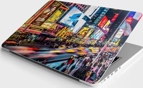 Laptop Sticker Bilgisayar Notebook Pc Kaplama Etiketi Newyork