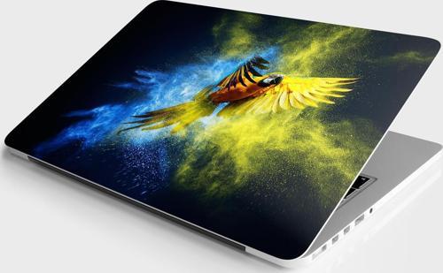 Laptop Sticker Bilgisayar Notebook Pc Kaplama Etiketi Papağan