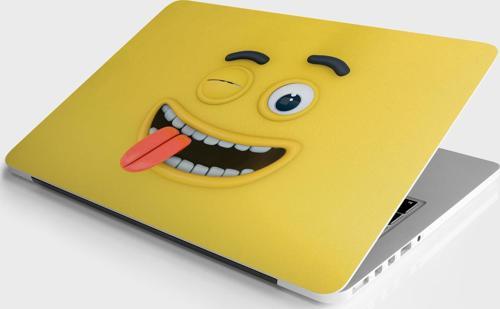 Laptop Sticker Bilgisayar Notebook Pc Kaplama Etiketi 3d Emoji 1