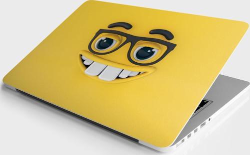 Laptop Sticker Bilgisayar Notebook Pc Kaplama Etiketi 3d Emoji 2