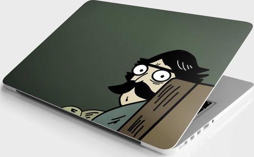 Laptop Sticker Bilgisayar Notebook Pc Kaplama Etiketi Adam