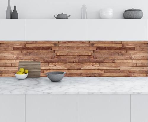 Mutfak Tezgah Arası Folyo Fayans Kaplama Folyosu Ahşap Duvar Doku 60x200 CM