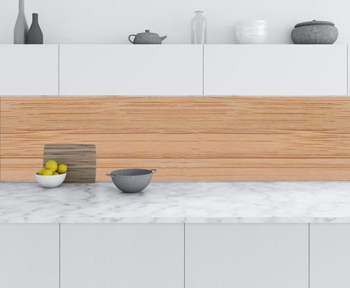 Mutfak Tezgah Arası Folyo Fayans Kaplama Folyosu Ahşap Laminat Desen 60x400 CM