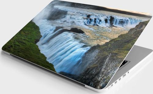 Laptop Sticker Bilgisayar Notebook Pc Kaplama Etiketi Şelale