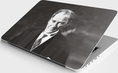 Laptop Sticker Bilgisayar Notebook Pc Kaplama Etiketi Atatürk Bakış