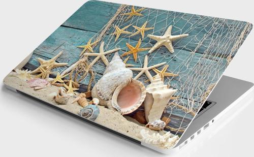 Laptop Sticker Bilgisayar Notebook Pc Kaplama Etiketi Starfish
