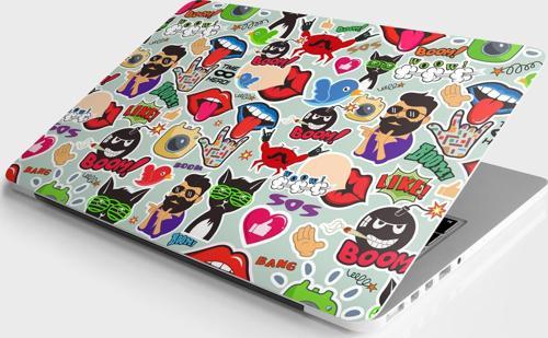 Laptop Sticker Bilgisayar Notebook Pc Kaplama Etiketi Boom Like