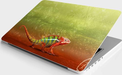 Laptop Sticker Bilgisayar Notebook Pc Kaplama Etiketi Bukalemun