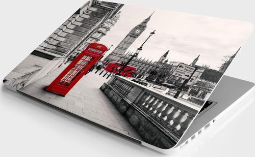 Laptop Sticker Bilgisayar Notebook Pc Kaplama Etiketi Telefon Kulübesi Londra
