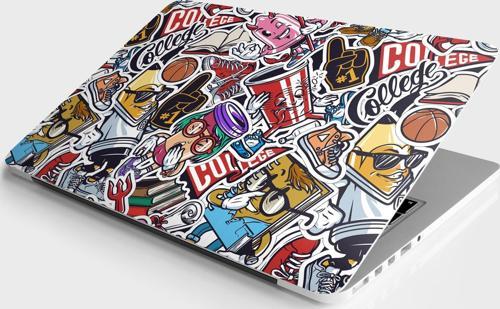 Laptop Sticker Bilgisayar Notebook Pc Kaplama Etiketi College