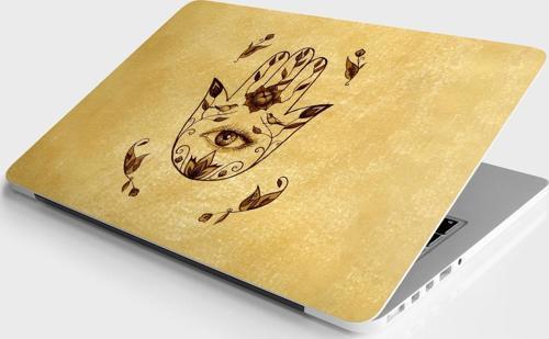 Laptop Sticker Bilgisayar Notebook Pc Kaplama Etiketi Fatma Ananın Eli