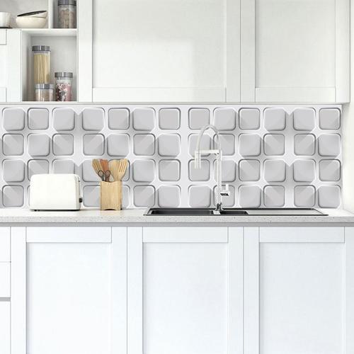 Mutfak Tezgah Arası Folyo Fayans Kaplama Folyosu Butonlar 60 x 300