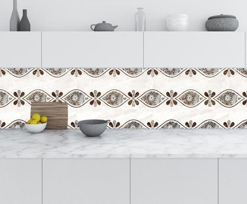 Mutfak Tezgah Arası Folyo Fayans Kaplama Folyosu Rustik Design 60x300 CM