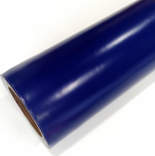 Yapışkanlı Folyo Koyu Lacivert Parlak Yüzey 76 CM 100 cm x 9 Metre