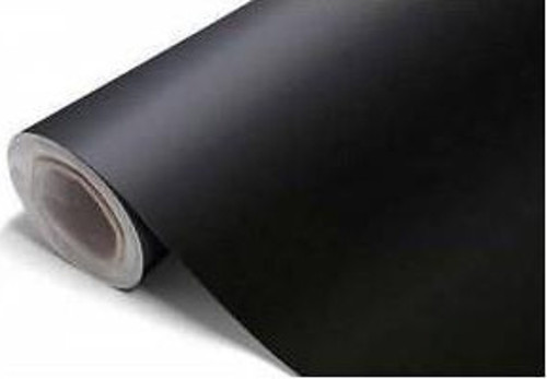 Yapışkanlı Folyo Siyah Renk Renk Mat Yüzey 45 CM 45 cm x 5 Metre