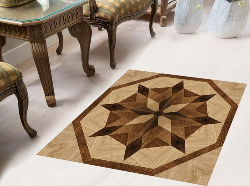 Yer Kaplama Zemin Kaplama Folyosu Dekoratif Folyo 65x65 cm 17.MODEL