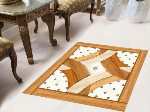 Yer Kaplama Zemin Kaplama Folyosu Dekoratif Folyo 65x65 cm 21.MODEL