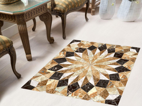 Yer Kaplama Zemin Kaplama Folyosu Dekoratif Folyo 65x65 cm 22.MODEL