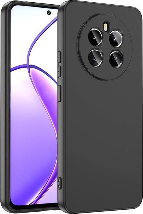 Realme 12 4G Uyumlu Kamera Çıkıntılı Silinebilir Leke Tutmaz İçi Kadife Lansman Kılıf