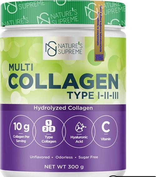 's Supreme Multi Collagen Powder 300 Gr Aromasız
