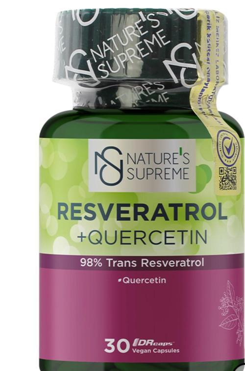 's Supreme Resveratrol + Quercetin 30 Kapsül