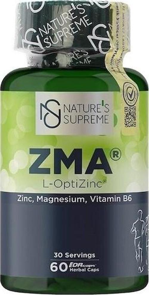 s Supreme Zma 60 Kapsül Aromasiz