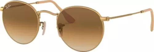 Round Metal 3447 112/51 Gold-Light Brown Güneş Gözlüğü