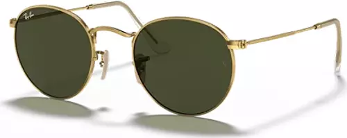 Round Metal 3447 001 Arista Gold-Green Güneş Gözlüğü