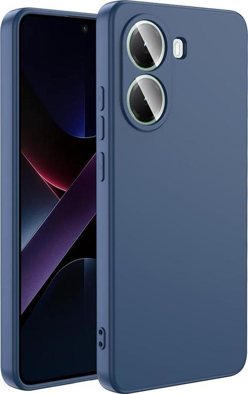 Xiaomi Poco X7 Pro Uyumlu Kamera Çıkıntılı Silinebilir Leke Tutmaz İçi Kadife Lansman Kılıf