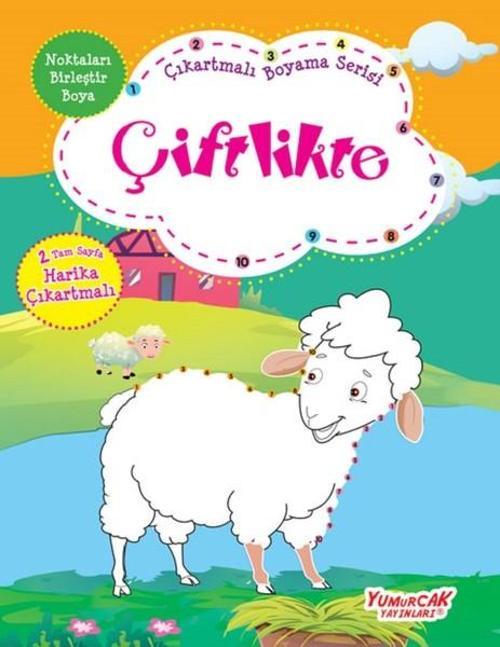 Çiftlikte-Çıkartmalı Boyama Serisi