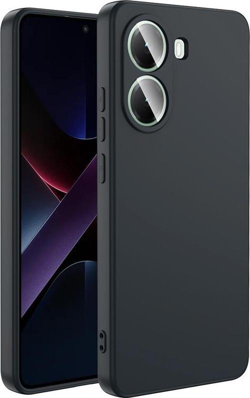 Xiaomi Poco X7 Pro Uyumlu Kamera Çıkıntılı Silinebilir Leke Tutmaz İçi Kadife Lansman Kılıf
