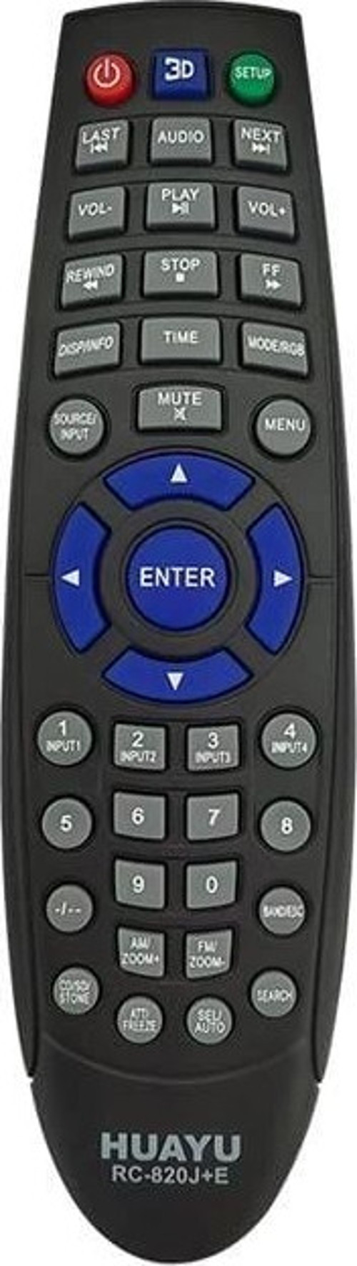 Universal RC-820J+E Akıllı Projeksiyon + Oto Teyp Kumandası
