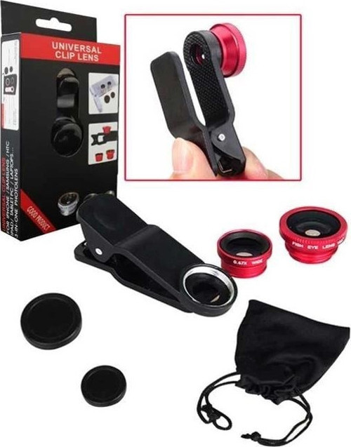 Universal Akıllı Telefon Lens Seti