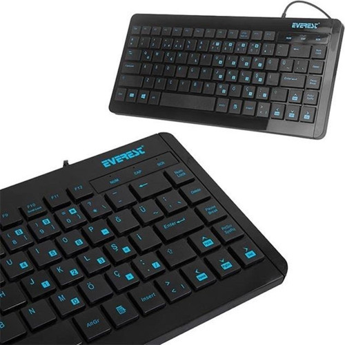 KB-410 USB Q Multimedia Mini Klavye