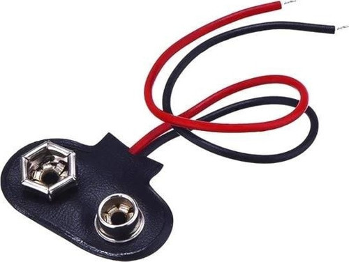 IC-232 9 Volt Pil Başlığı 10 Cm Kablolu