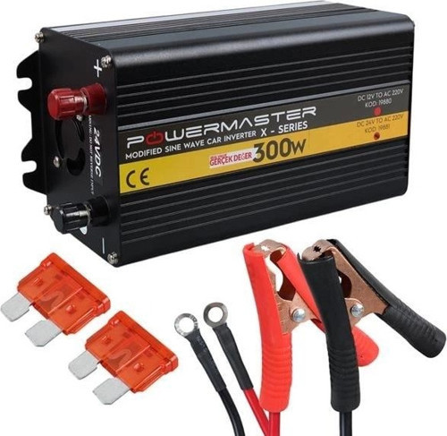 24-220V 24 Volt 300 Watt Modified Sinus İnverter PWR300-24