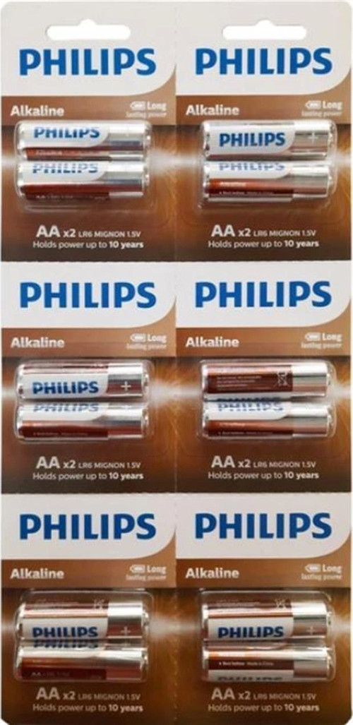 AA Alkalin Kalem Pil 12'li Kartela