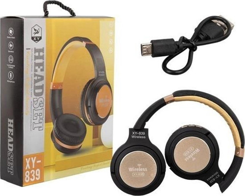 XY-839 Kablosuz Bluetooth Kulaküstü Tasarım Kulaklık