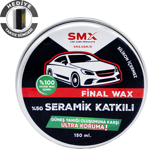 Final Wax 150 mL + Hediye Takoz Cila Süngeri
