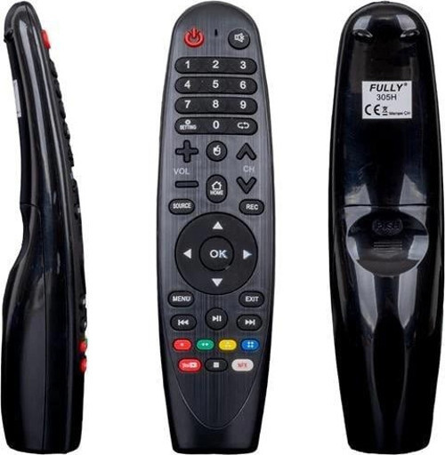 Telenova YouTube-Netflix Tuşlu LCD-LED Ses Komutsuz LED TV Kumanda