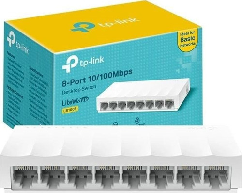 LS-1008 8 Port 10 - 100 Mbps Ethernet Switch