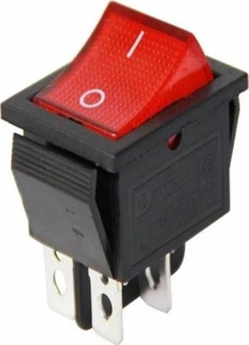 IC-104C Geniş Işıklı 4P On-Off Anahtar