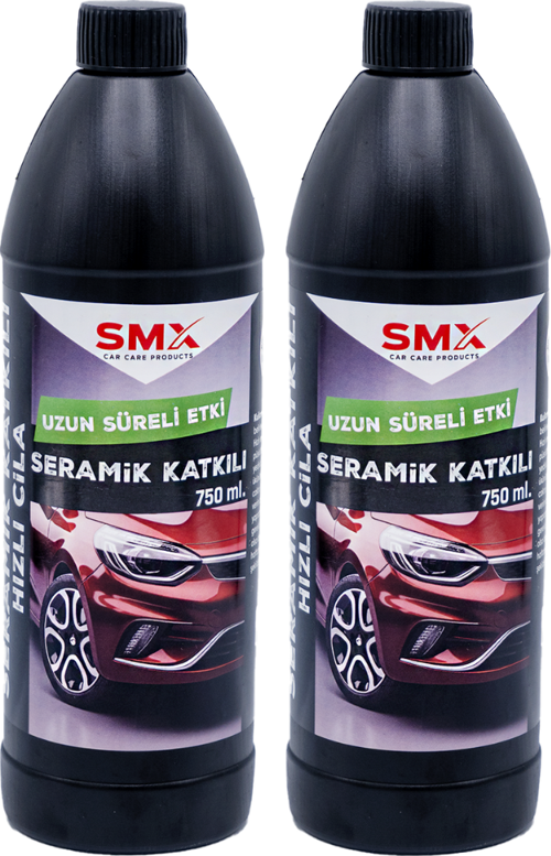 Seramik Katkılı Hızlı ve Pratik Cila 750ml  2 Adet