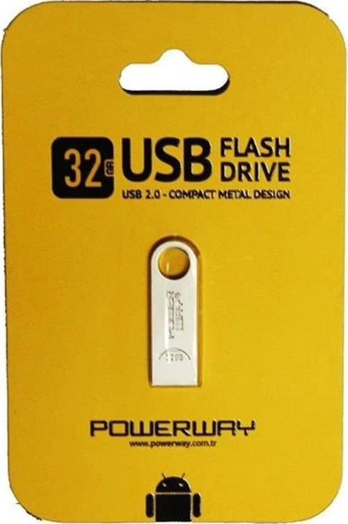 32 Gb Metal Tip USB Flash Bellek