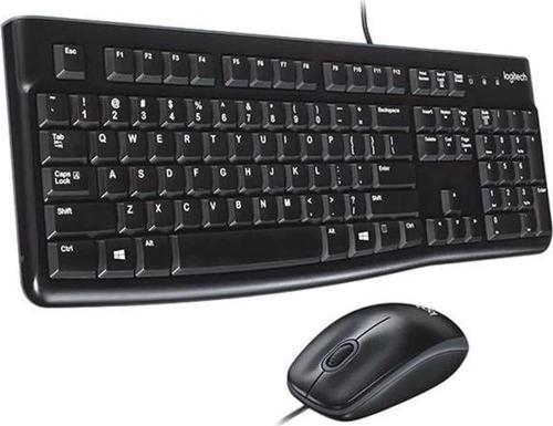 MK120 Usb Q Siyah Kablolu Klavye + Mouse Set