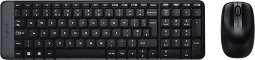 MK220 Q Tr Siyah Kablosuz Klavye Mouse Set