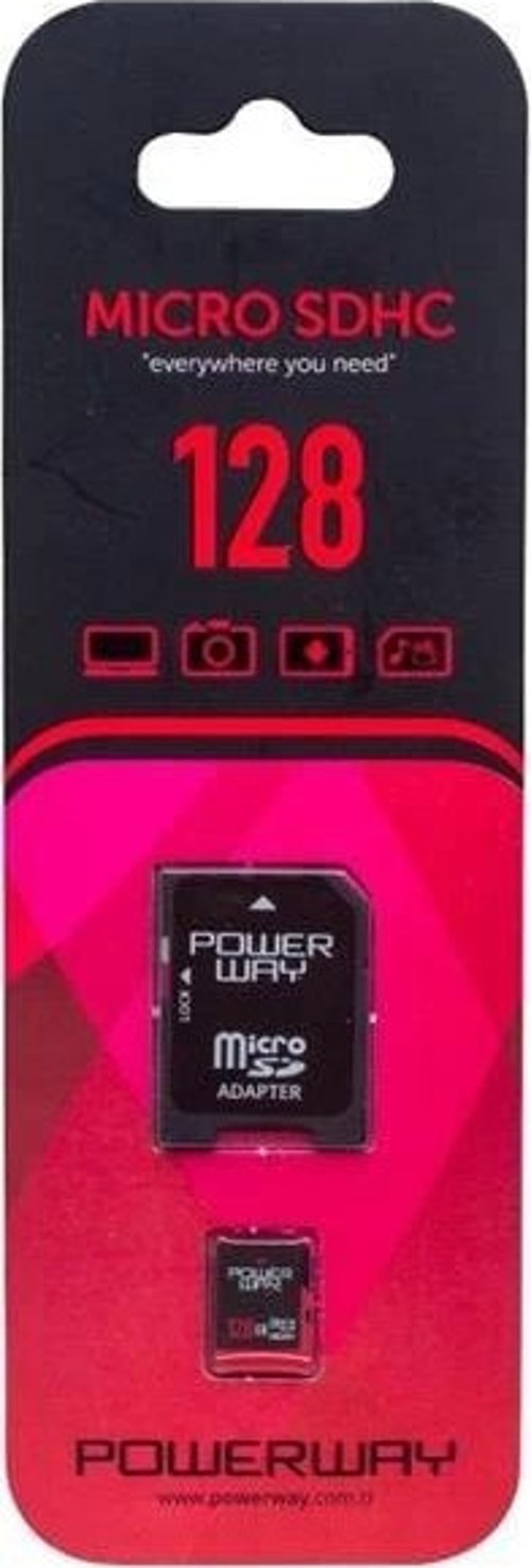 PWR-128 128 GB Micro SD (Class 10) Hafıza Kartı